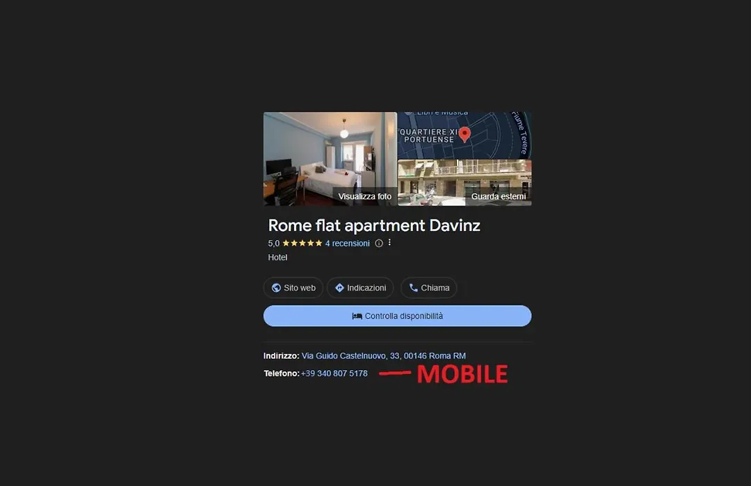 Rome Flat Apartment Davinz-1